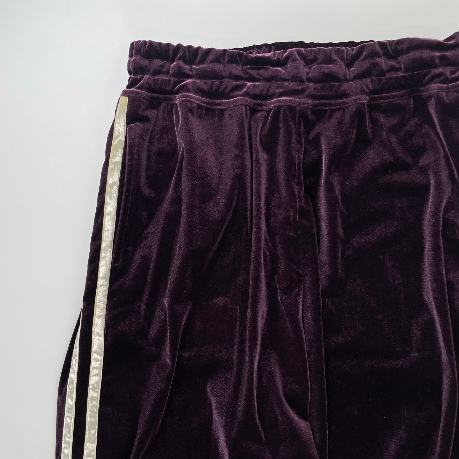 SHARE SPIRIT シェアースピリット / ベロアトラックパンツ hyde着用 KA2314 参考定価：50,000+tax SIZE:S