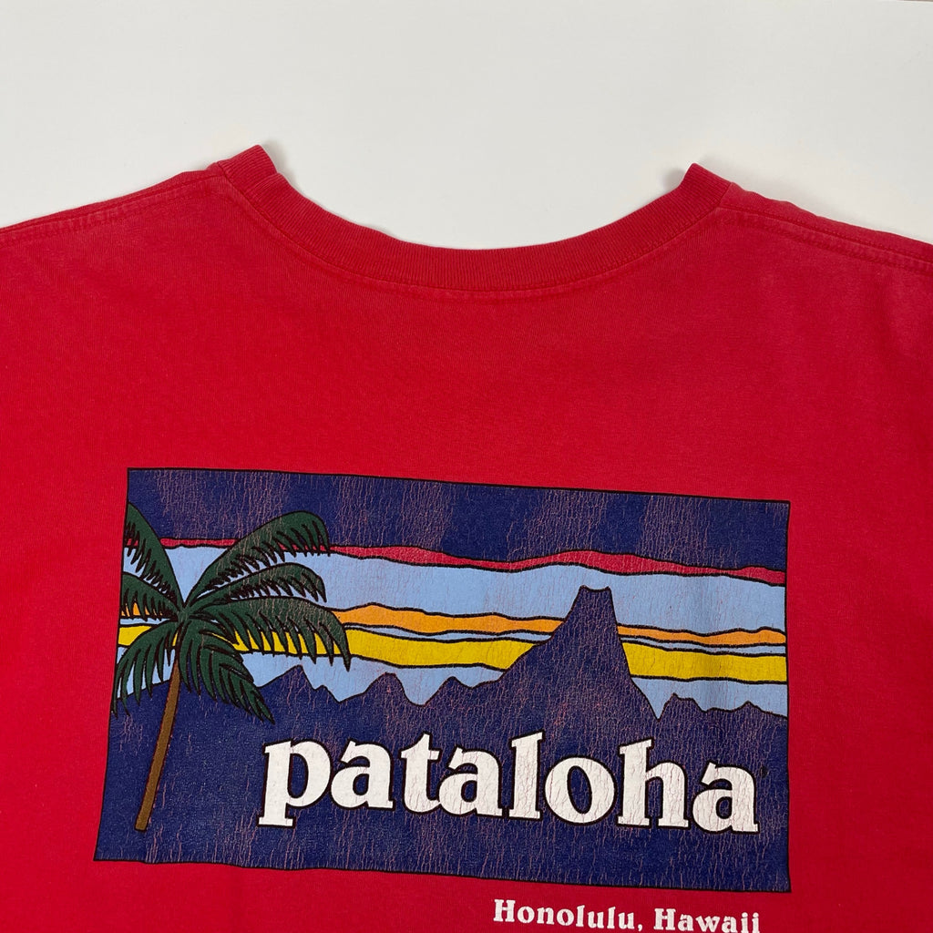 patagonia pataloha / 90sUSA生地 オーガニックコットンTEE  SIZE：M