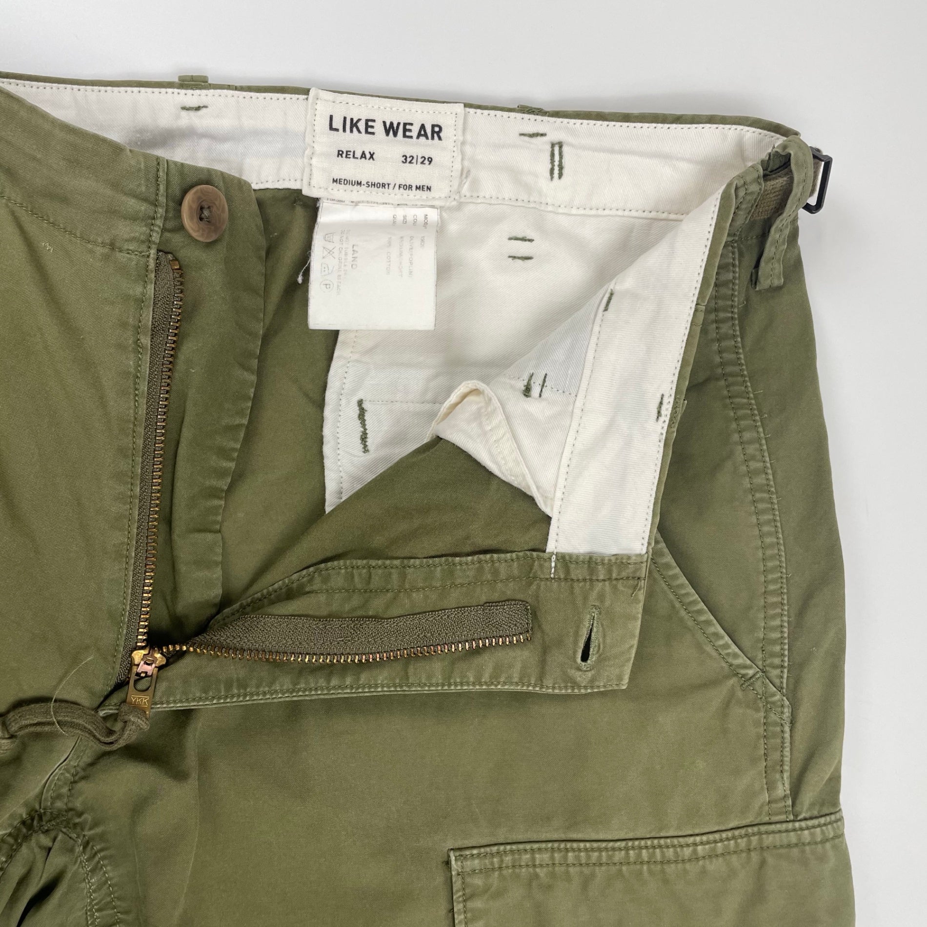 YAECA like wear ヤエカ / POPLINカーゴパンツ FATIGUE PANTS 15620 参考定価：22,000+tax SIZE:M