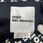 noir kei ninomiya ノワールケイニノミヤ / 総ロゴサテントートバッグ 3I-K 202 参考定価：25,000+tax
