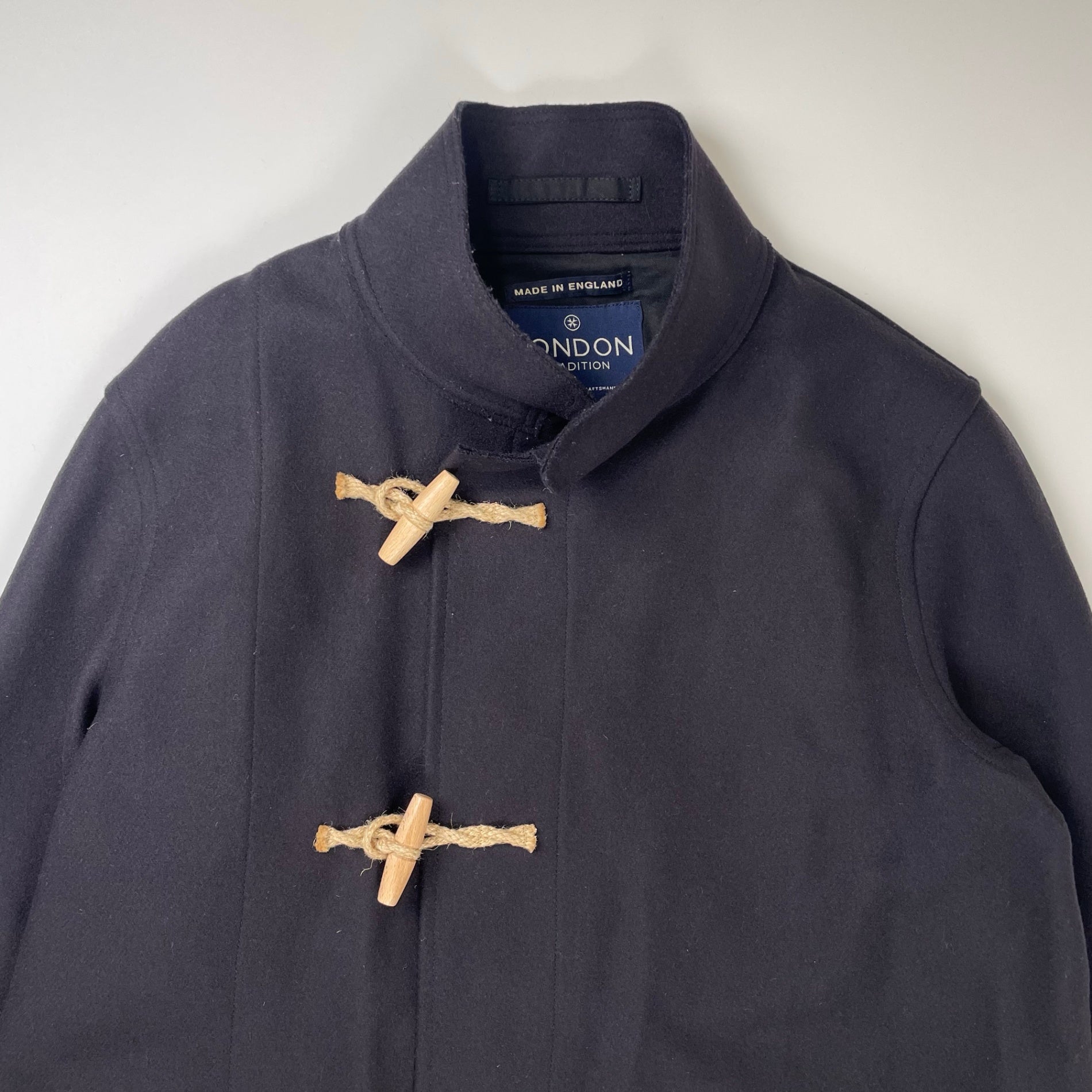 LONDON TRADITION ロンドン トラディション / 別注ダッフルコート ネイビー 参考定価：60,000程度 SIZE：L