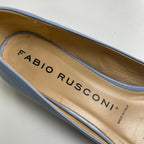 FABIO RUSCONI ファビオルスコーニ / ポインテッドフラットパンプス 箱・布袋付 参考定価：32,000+tax SIZE:38