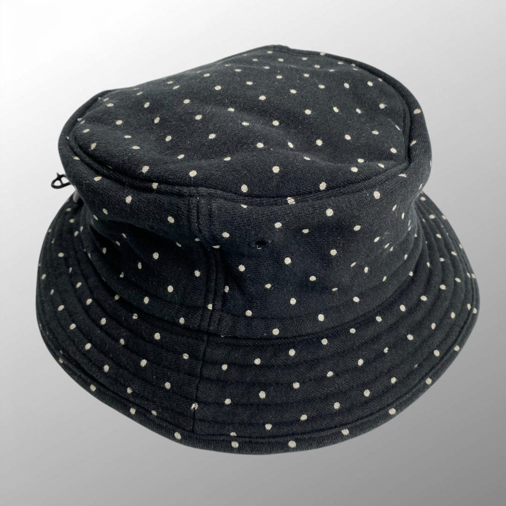 01's GOODENOUGH グッドイナフ / ヴィンテージ ポルカドット スウェットハット 帽子 ドローコード付