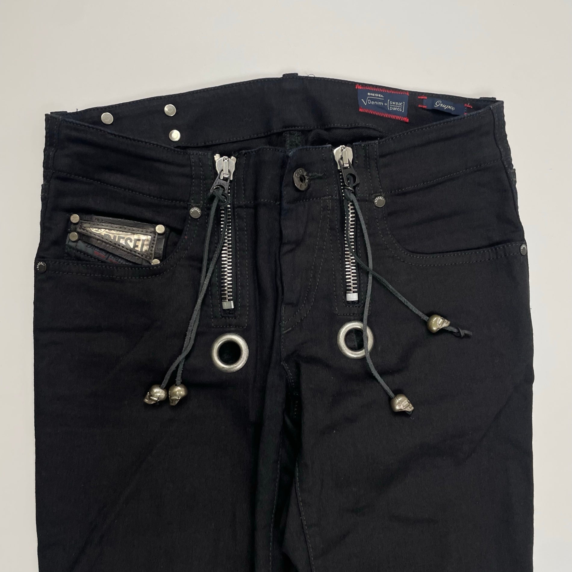 DIESEL ディーゼル / Y2Kギミックスキニーパンツ V DENIM SIZE:25