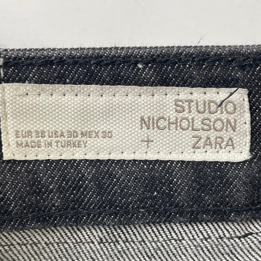 STUDIO NICHOLSON × ZARA / ストレートデニムパンツ SIZE:30
