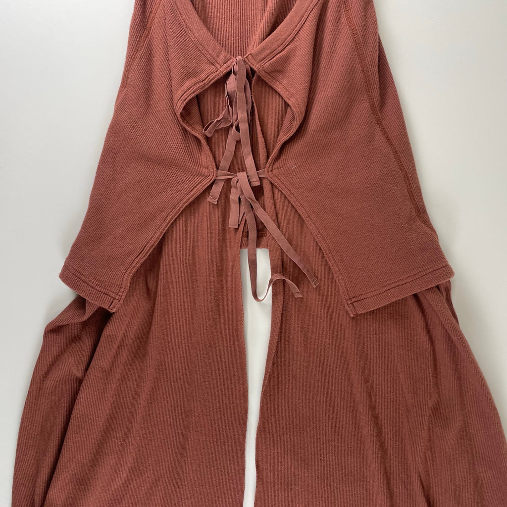 jonnlynx ジョンリンクス / rib tank dress テラコッタカラー 参考定価：18,000+tax SIZE:FREE