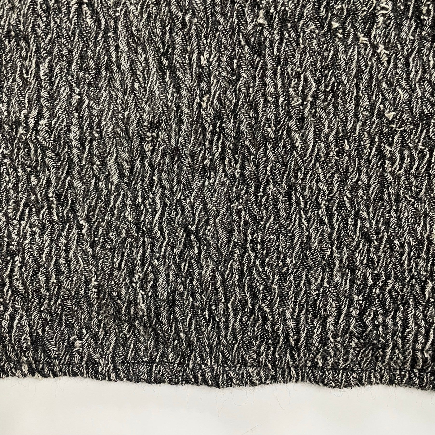 R JUBILEE アールジュビリー / ウールキャミソールワンピース ホワイト×ブラック 参考定価：20,000+tax SIZE:S