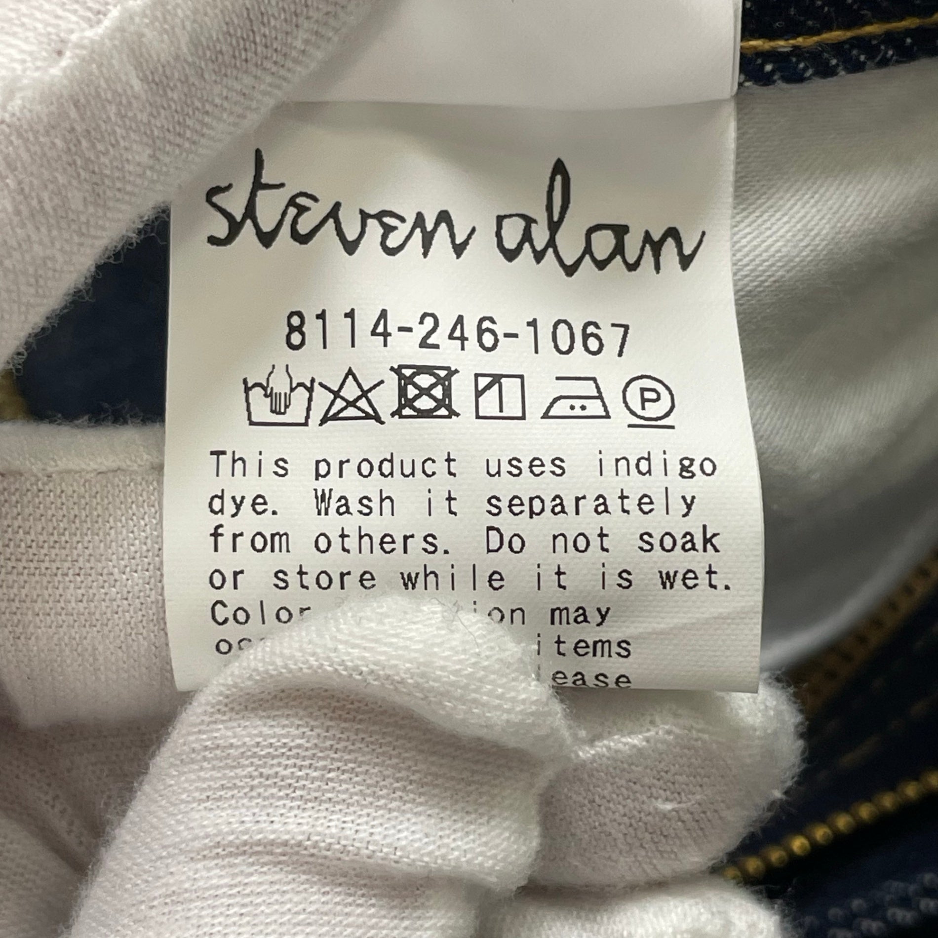 Steven Alan / 13.5oz DENIM 5P BAGGY TAPERED PANTS 参考定価：18,000+tax SIZE:30