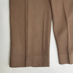 YOKE ヨーク / 2TUCK WIDE GURKHA TROUSERS ブラウン 参考定価：30,000+tax  SIZE:3