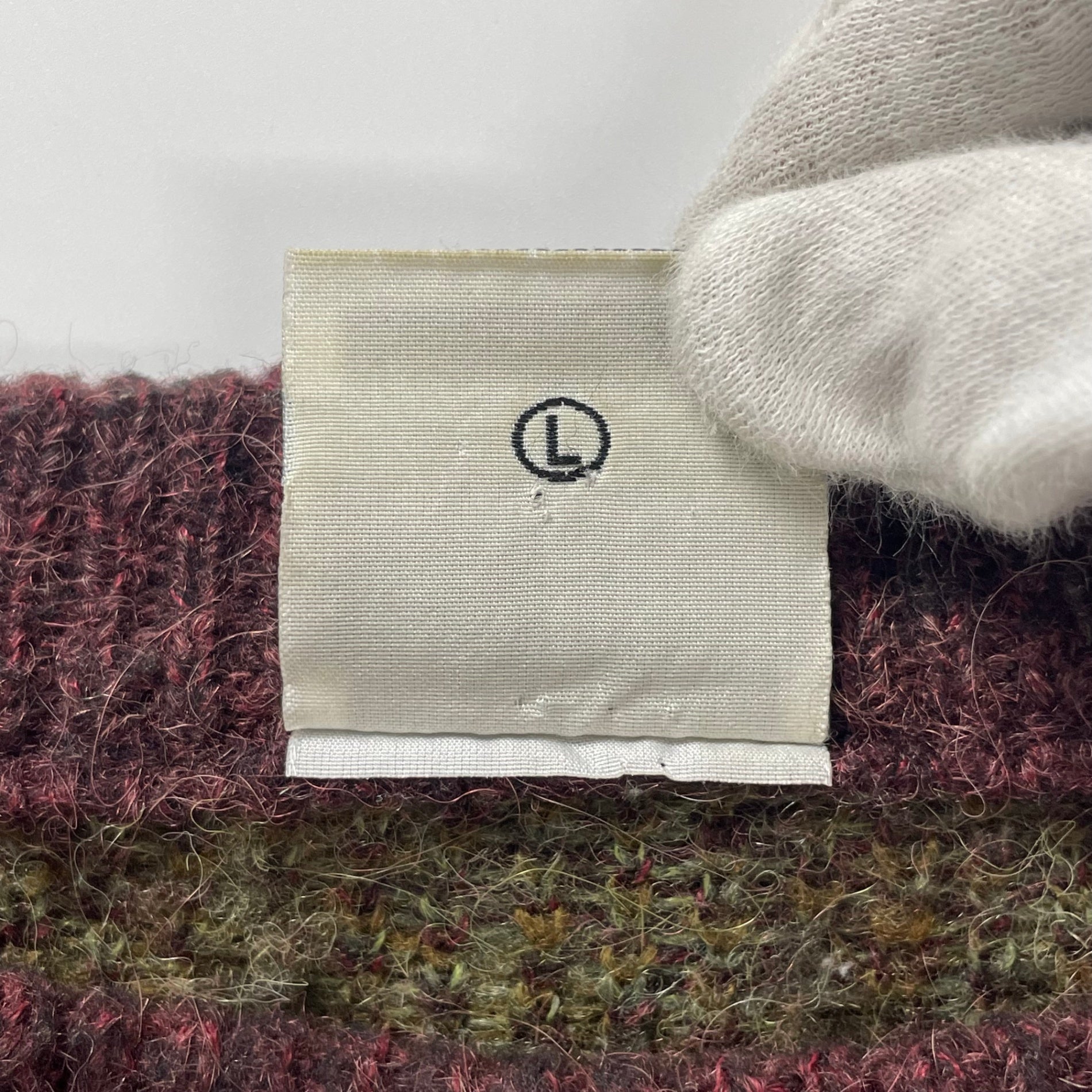 VINTAGE ヴィンテージ / 古着アルパカMIXニット イタリア製 SIZE:L