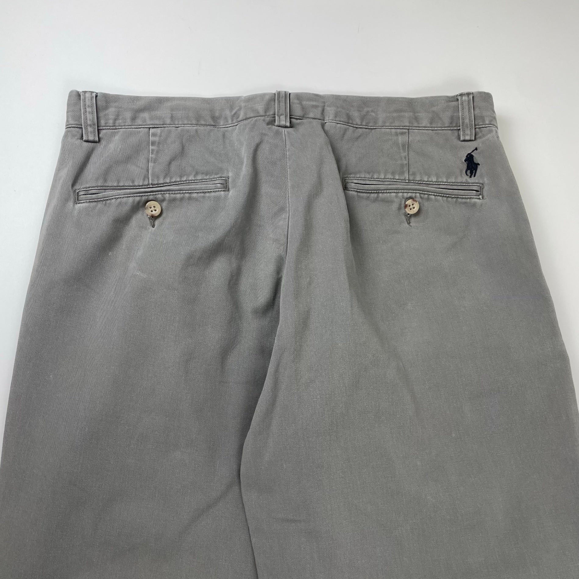 POLO by RALPH LAUREN ポロバイラルフローレン / 90s PRESTON PANT ヴィンテージチノ グレー SIZE：W33×L32