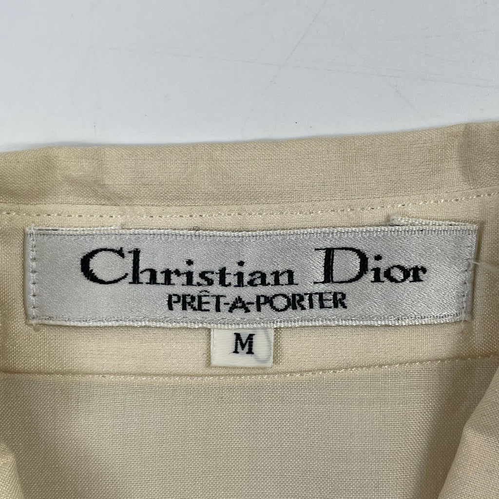 Christian Dior / ヴィンテージタックブラウス SIZE:M