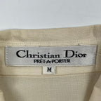 Christian Dior / ヴィンテージタックブラウス SIZE:M
