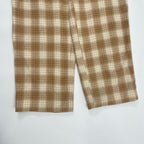 H BEAUTY＆YOUTH / CHECK PANTS 参考定価：26,000+tax SIZE:S