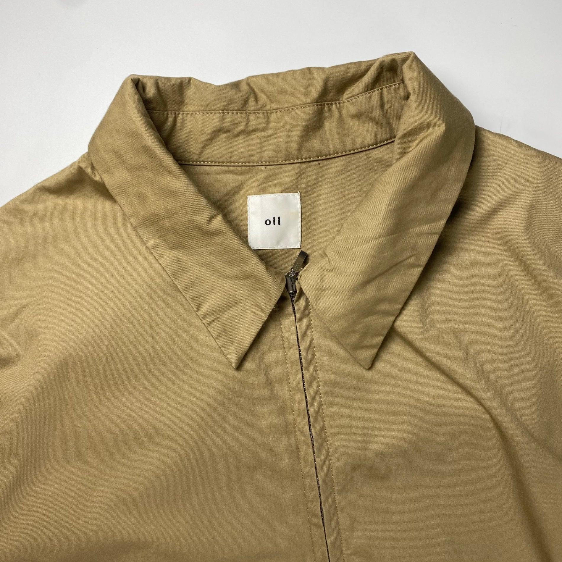 oll × FRAMeWORK オール フレームワーク / JUMPSUIT ジャンプスーツ ベージュ 参考定価：22,000+tax SIZE:02