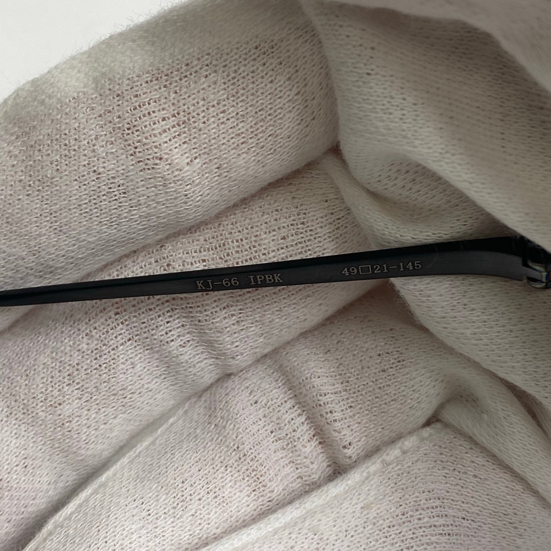 金子眼鏡 / ボストン メタル サングラス 度なしレンズ 参考定価：58,000+tax SIZE：49□21-145