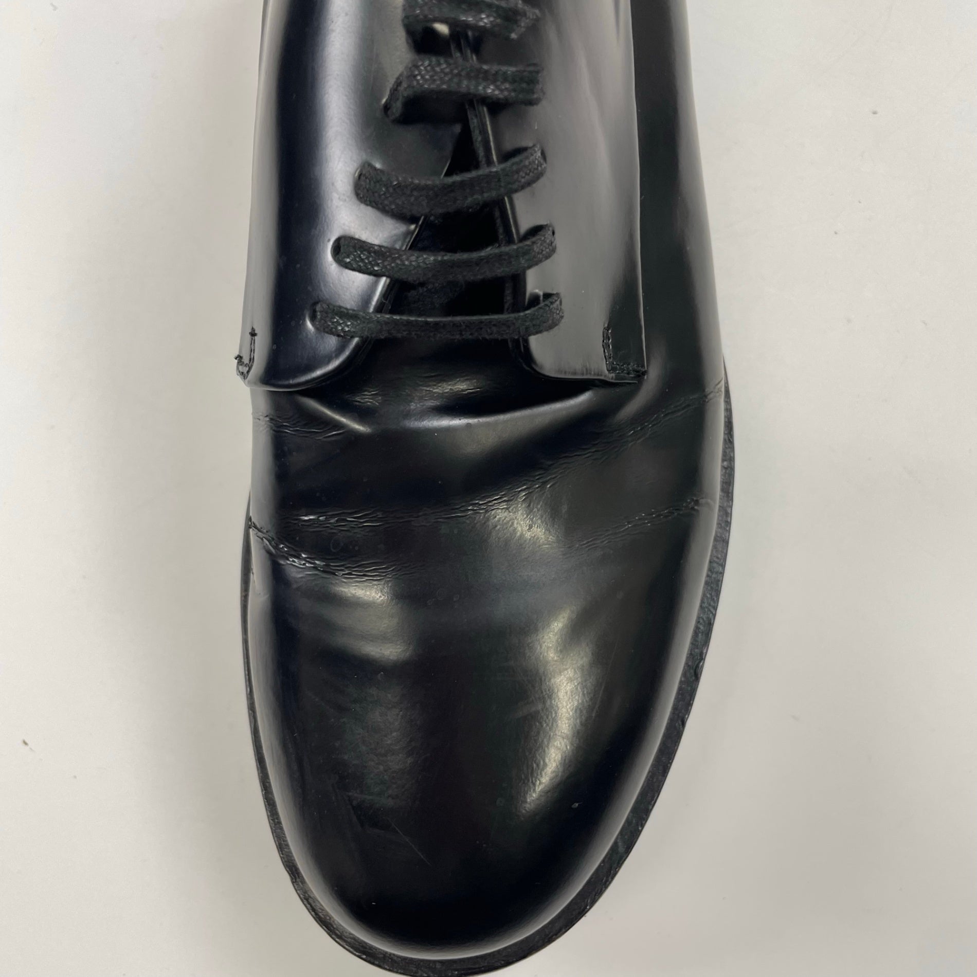ARMANI COLLEZIONI / プレーントゥシューズ 参考定価：70,000程度 SIZE:25.5cm