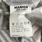 MARIOS マリオス / デザインボーダーカットソー 切替 イタリアブランド ユニセックス SIZE:M