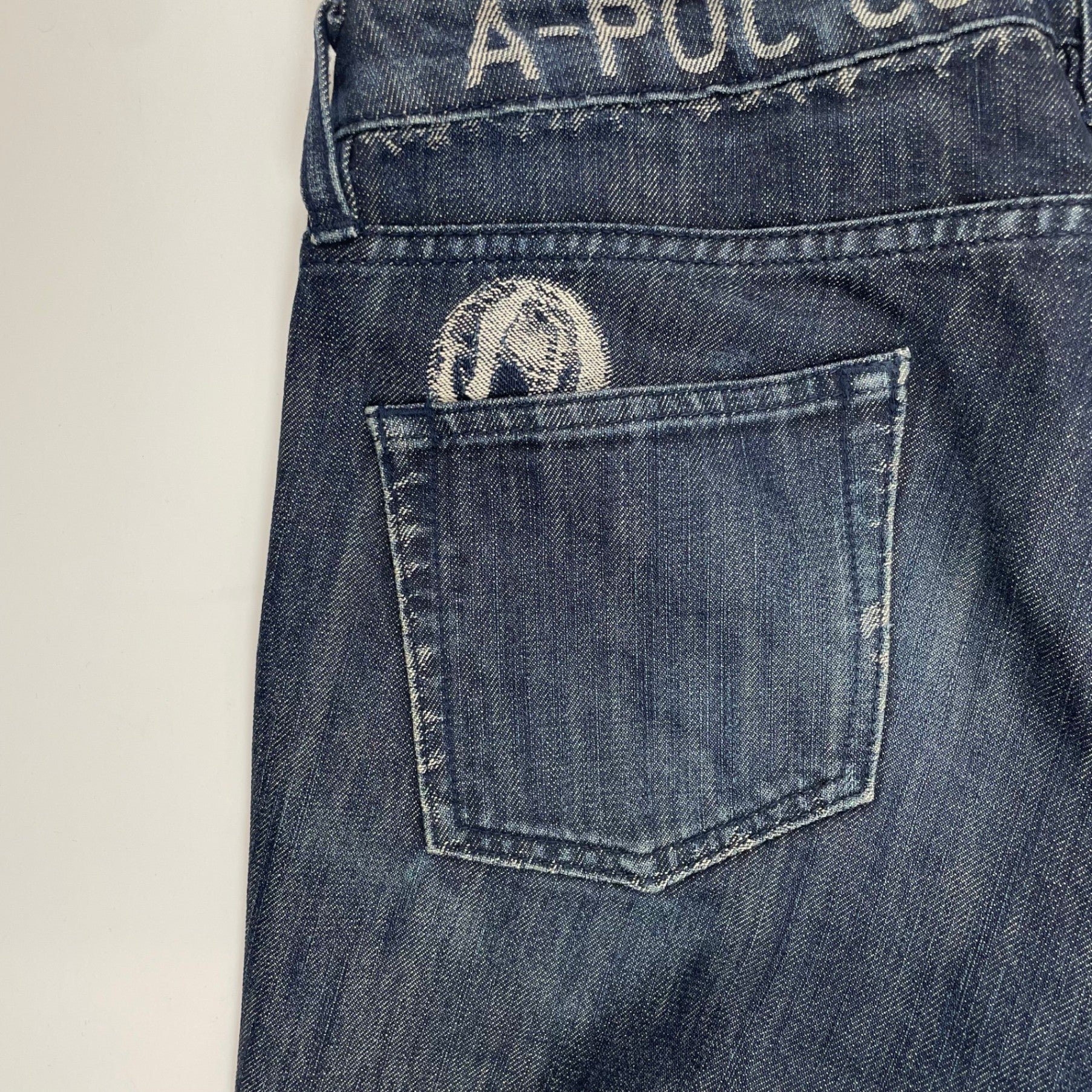 ISSEY MIYAKE A-POC INSIDE イッセイミヤケ / GALAXYジャガードデニムパンツ SIZE：2