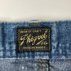 Phigvel / ペインターデニムパンツ 参考定価：35,000程度 SIZE:W92cm