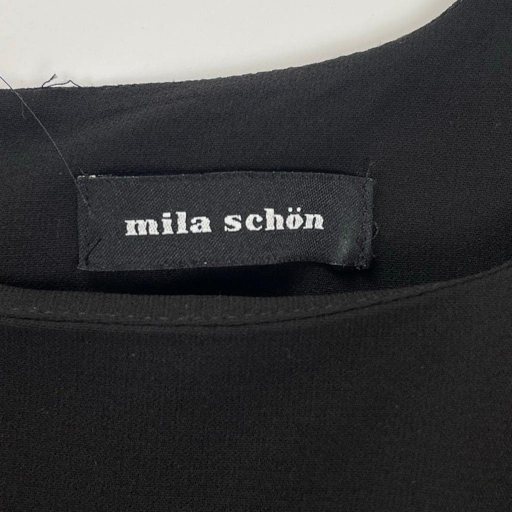 mila schon ミラショーン / ノースリーブワンピース イタリア製 参考定価：50,000程度 SIZE：US14
