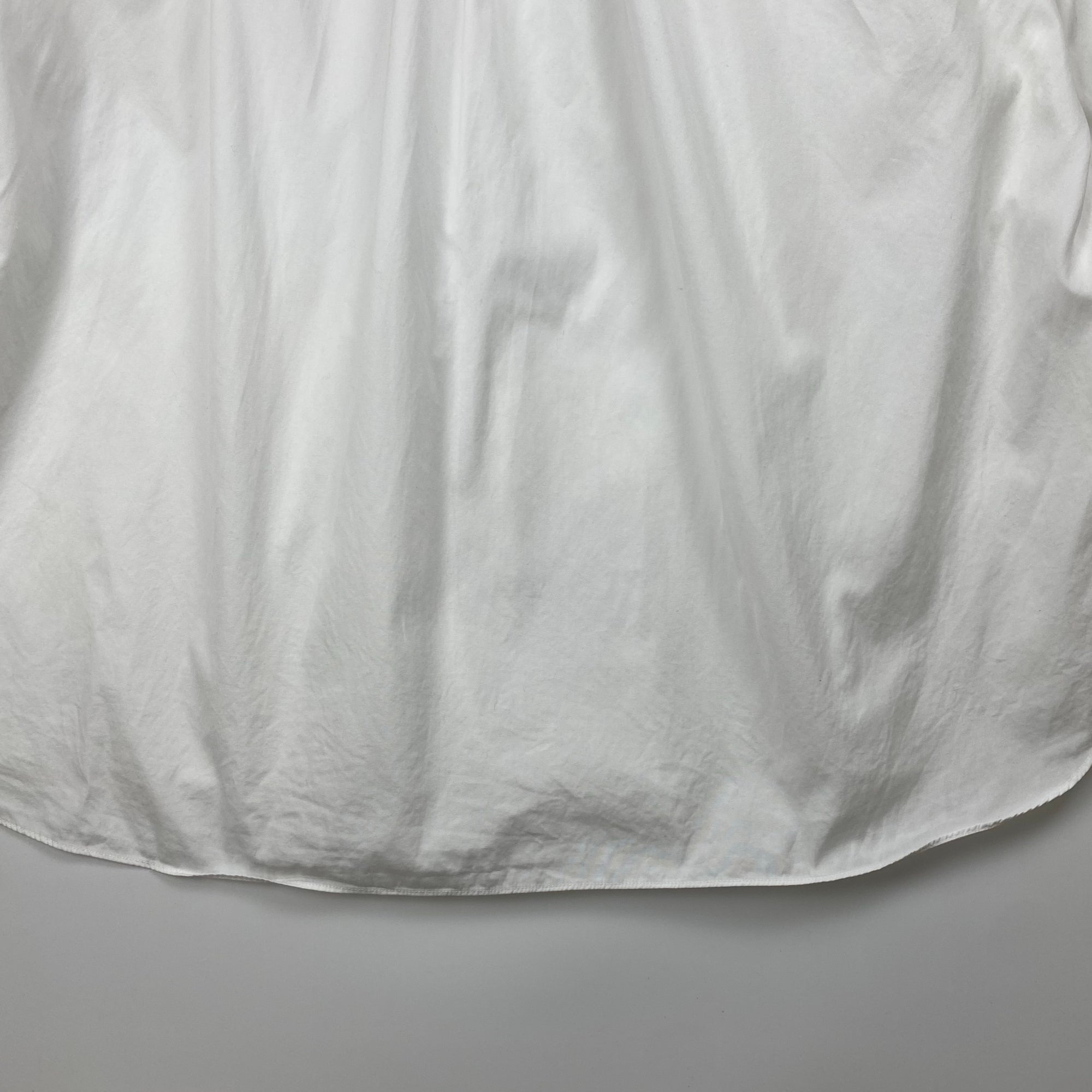 【フランス製】COMME des GARCONS COMME des GARCONS コムコム / Vネックギャザーブラウス SIZE：S