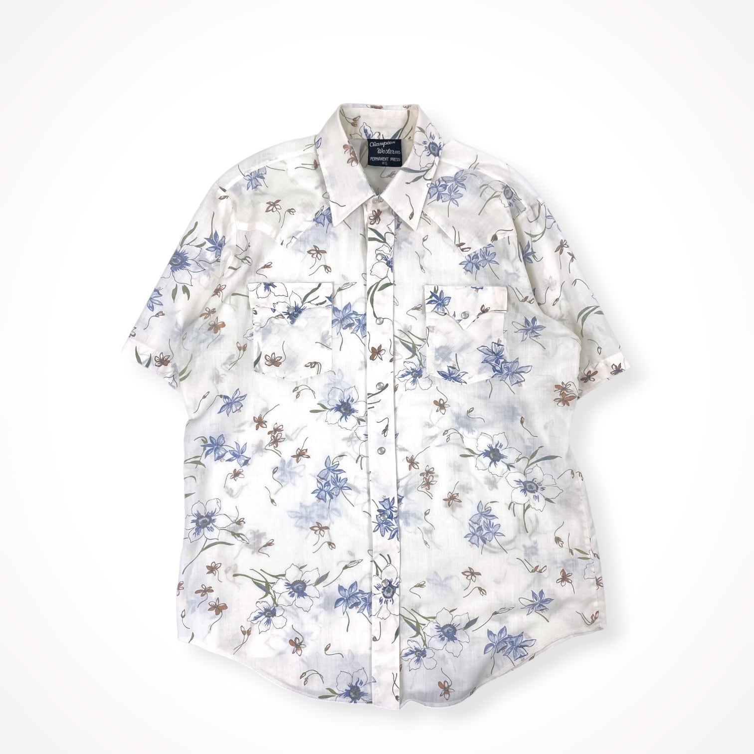 Champion Western / ヴィンテージウエスタンシャツ SIZE:16 1/2
