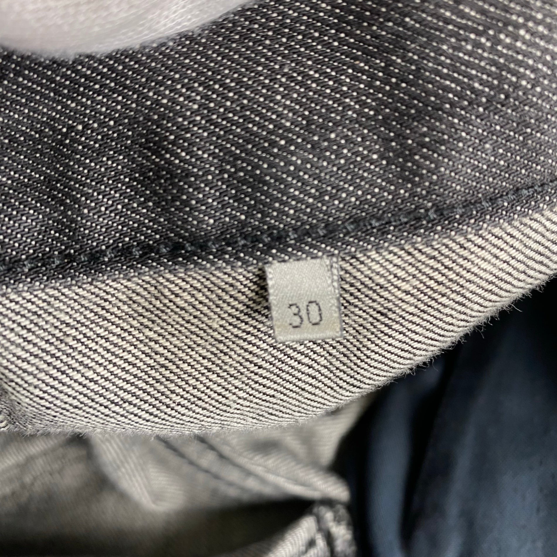 【09AW アーカイブ】 Dior HOMME ディオール オム / CDロゴプレート ブラック デニムパンツ クリス ヴァン アッシュ期 SIZE:W30