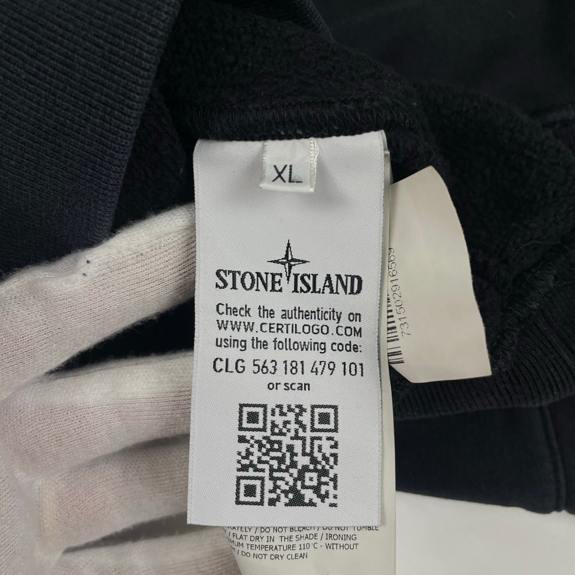 STONE ISLAND ストーンアイランド / 20AW SWEAT HOODIE パーカー 参考定価：65,000程度 SIZE:XL