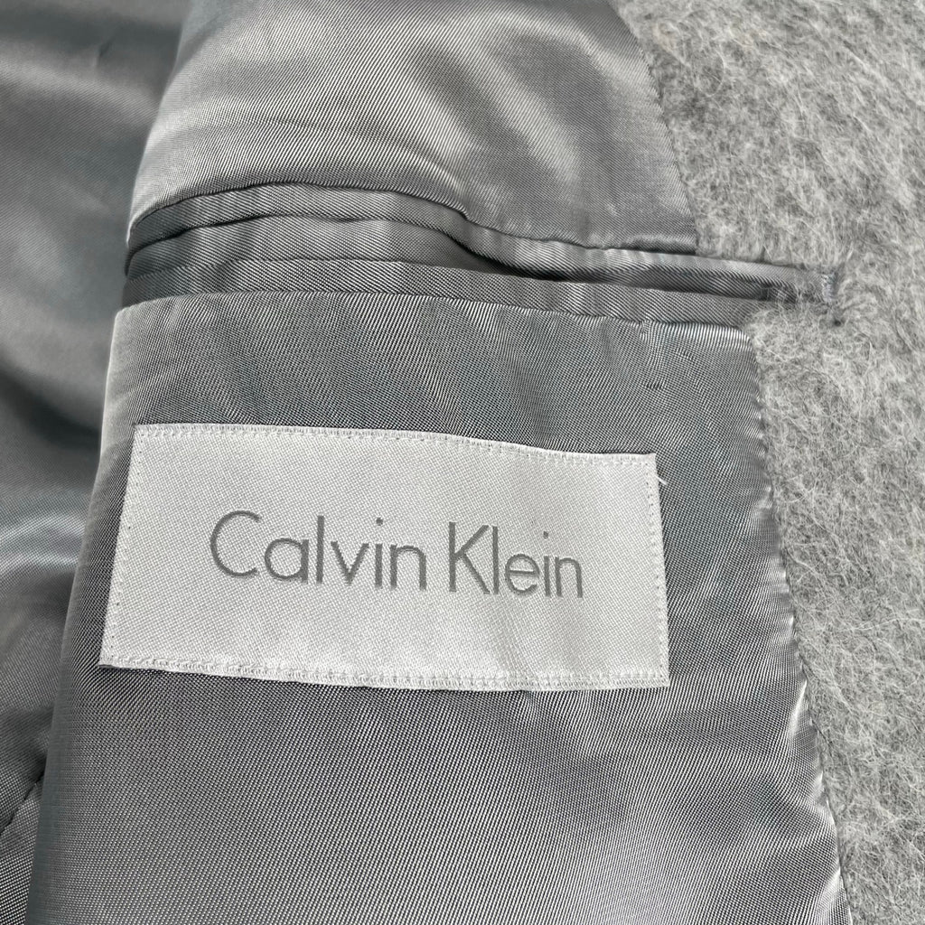 Calvin Klein カルバンクライン / ウールアルパカチェスターコート グレー 参考定価：180,000+tax SIZE:38