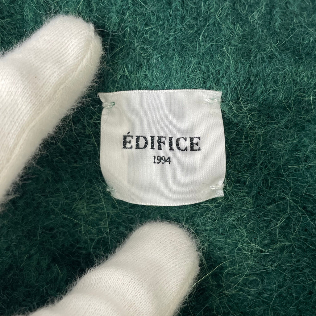 EDIFICE / スリアルパカミックス クルーネックニット 参考定価：15,000+tax SIZE:M