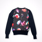 Paul Smith BLACK / フラワープリント クルーネックカーディガン SIZE:L