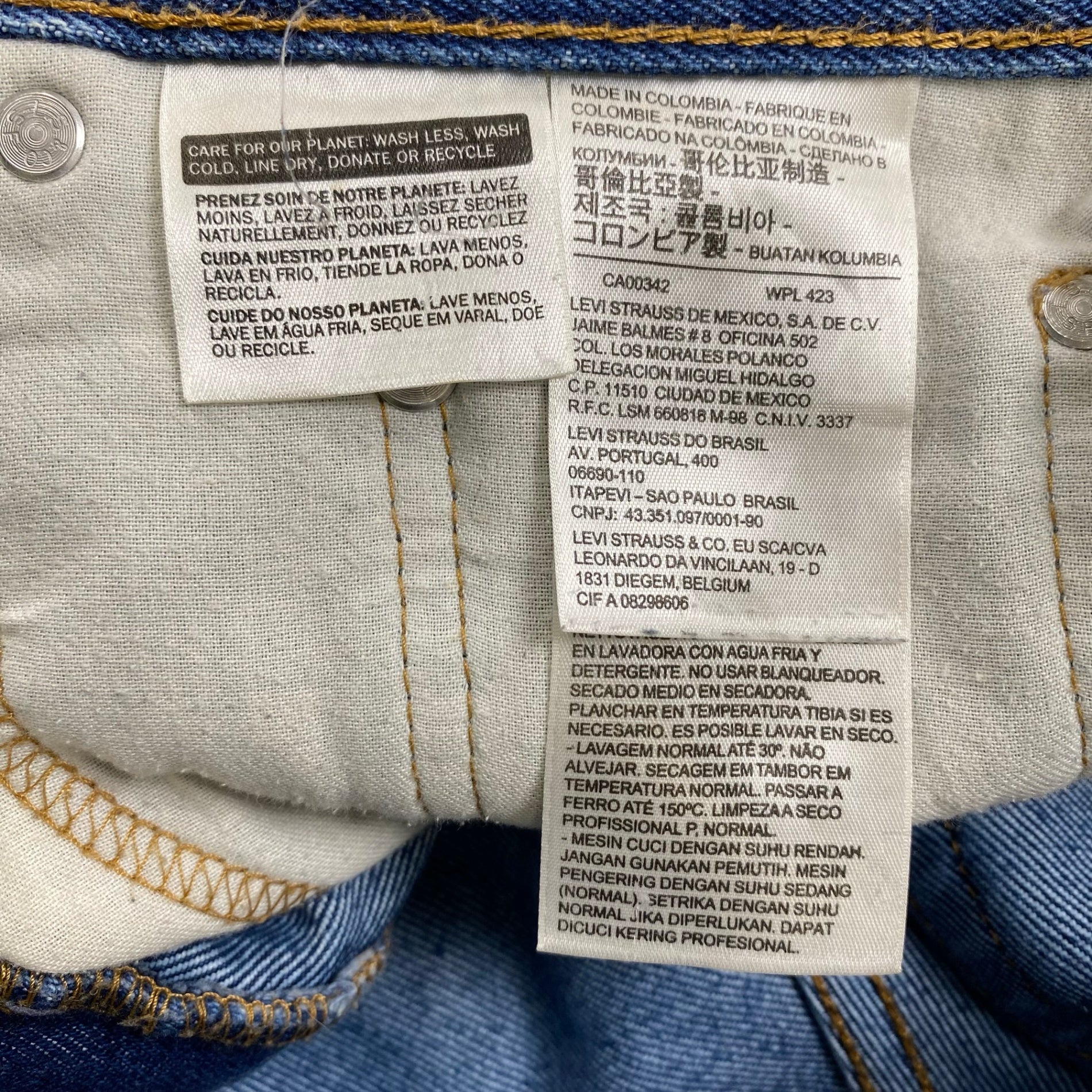 Levi's リーバイス / 517ブーツカットデニムパンツ インディゴ  SIZE：W36