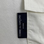 COMME des GARCONS HOMME コムデギャルソンオム / 異素材 フロントポケットTEE Tシャツ ホワイト SIZE:M
