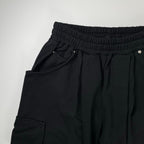 INTODUSK イントゥダスク / スウェットカーゴパンツ ブラック 参考定価：40,000程度 SIZE：S