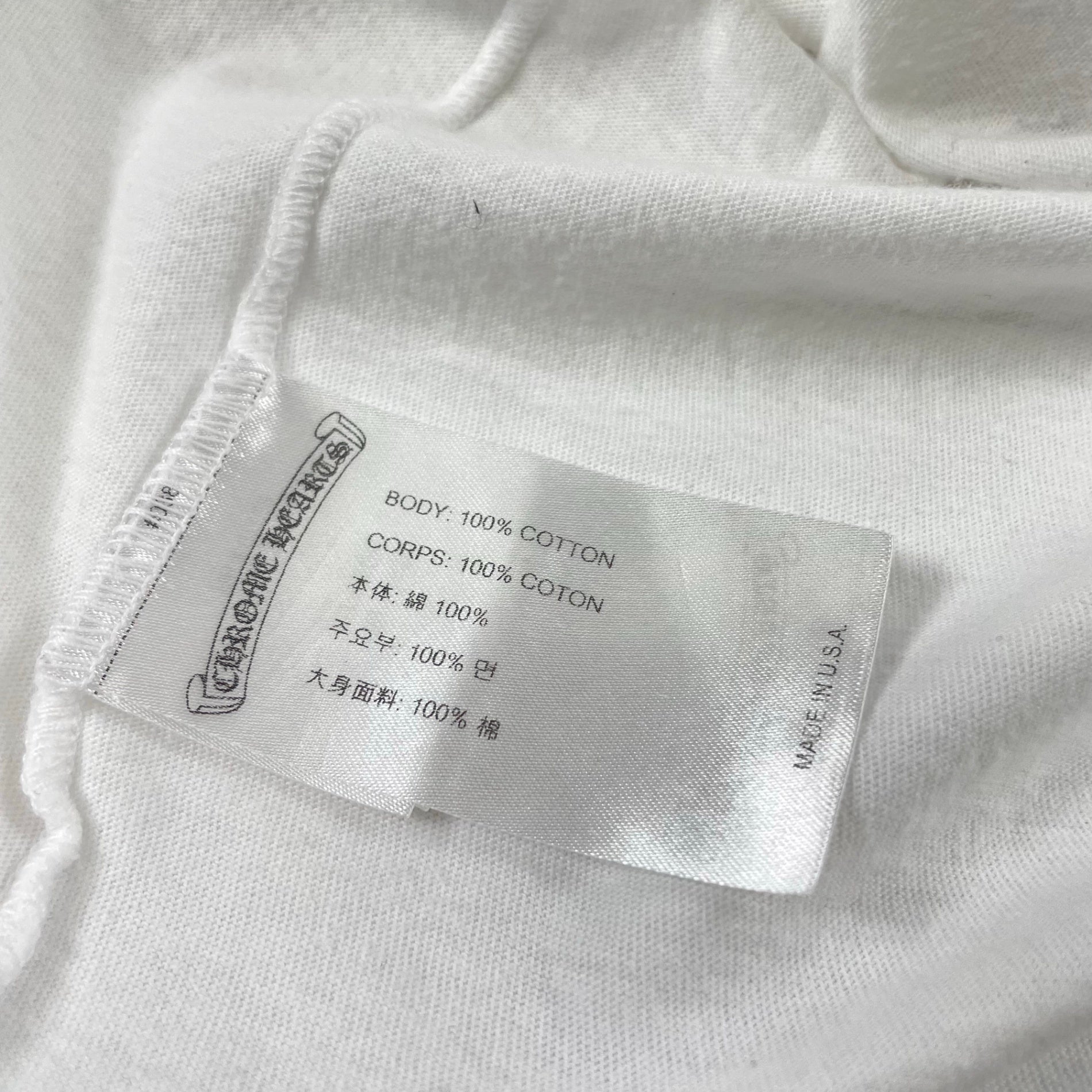 CHROME HEARTS / MLTCOL CEM CRS Tee 国内代理店 SIZE：XL