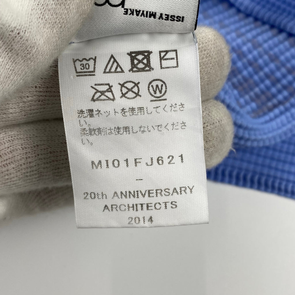 me ISSEY MIYAKE ミー イッセイミヤケ / 転写ボックスプリーツカットソー 20th ANNIVERSARY ARCHITECTS SIZE:FREE