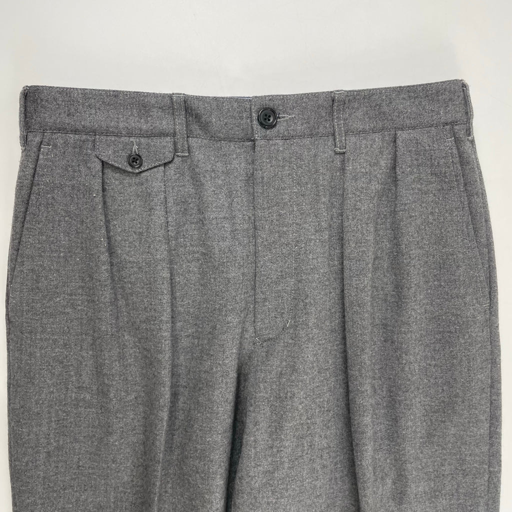 BEAMS PLUS / 2プリーツフランネルトラウザー 参考定価：18,000+tax SIZE:M