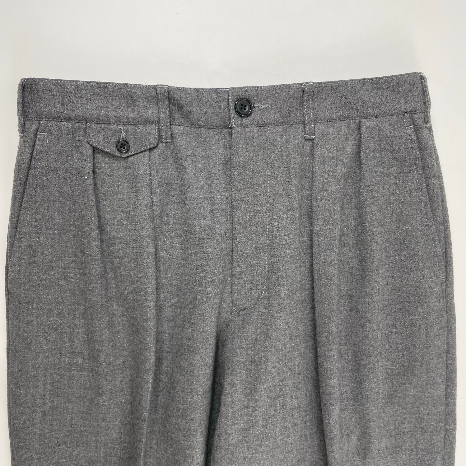 BEAMS PLUS / 2プリーツフランネルトラウザー 参考定価：18,000+tax SIZE:M