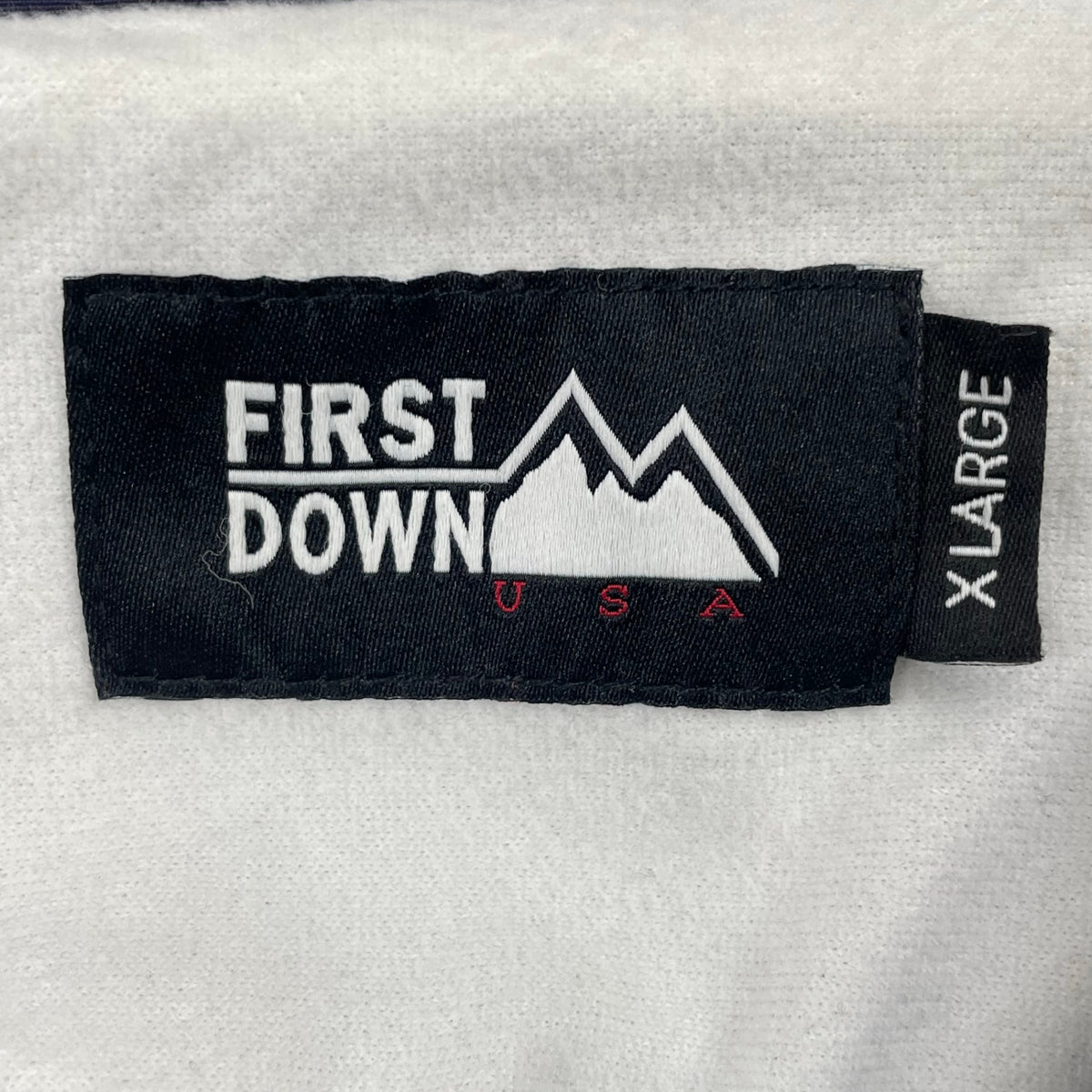stacks bookstore × FIRST DOWN / コラボ 刺繍ロゴコーチジャケット ネイビー SIZE:XL