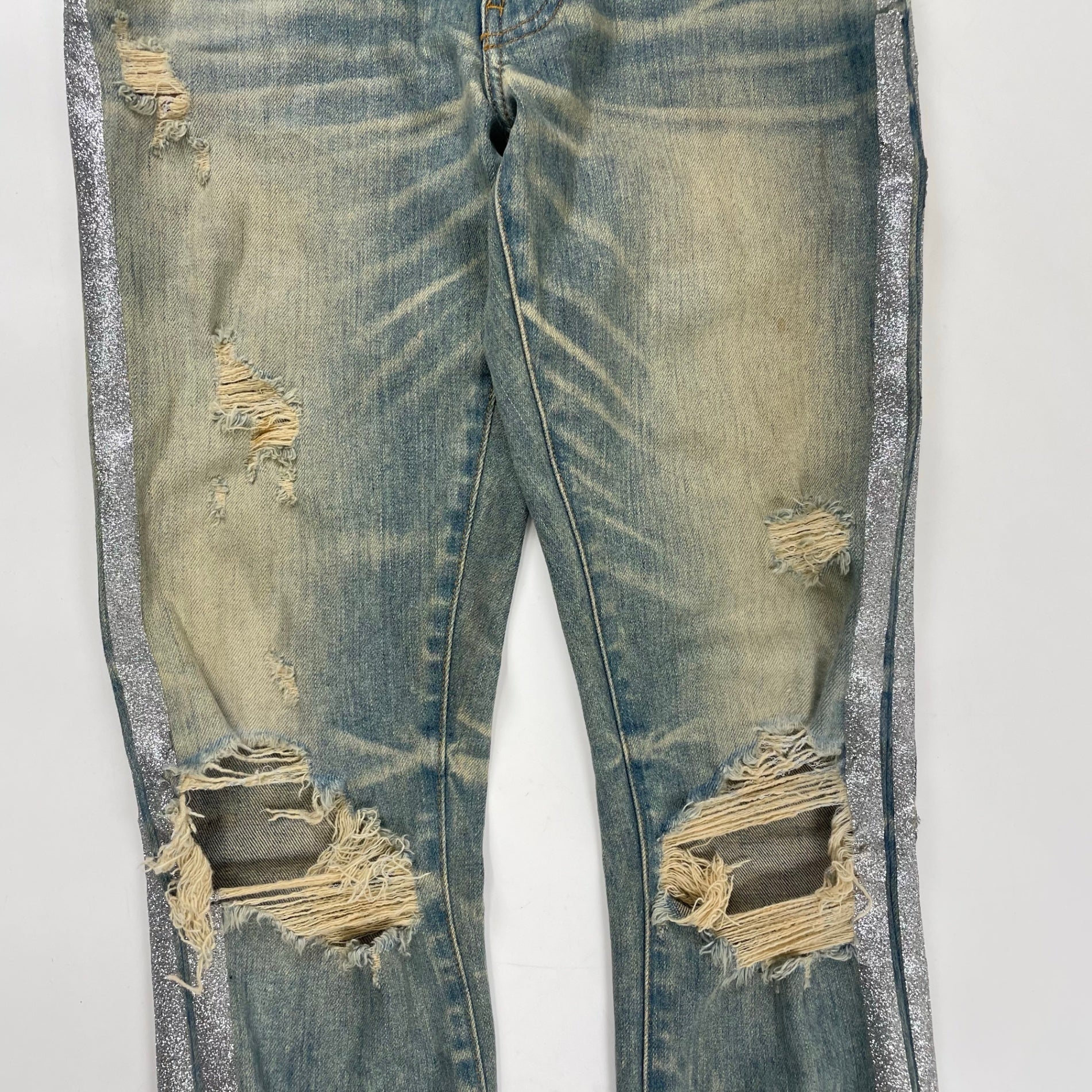 AMIRI / グリッターラメデニムパンツ 参考定価：150,000程度 SIZE:29
