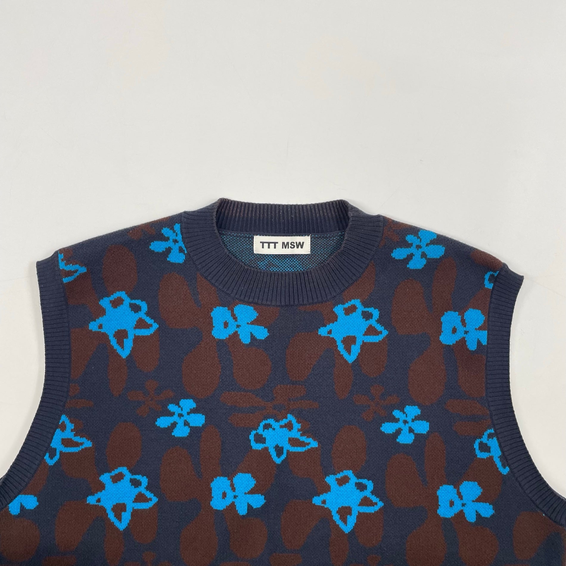 TTT MSW / Flower Camo Knit Vest SIZE:L – BAUM store ONLINESTORE