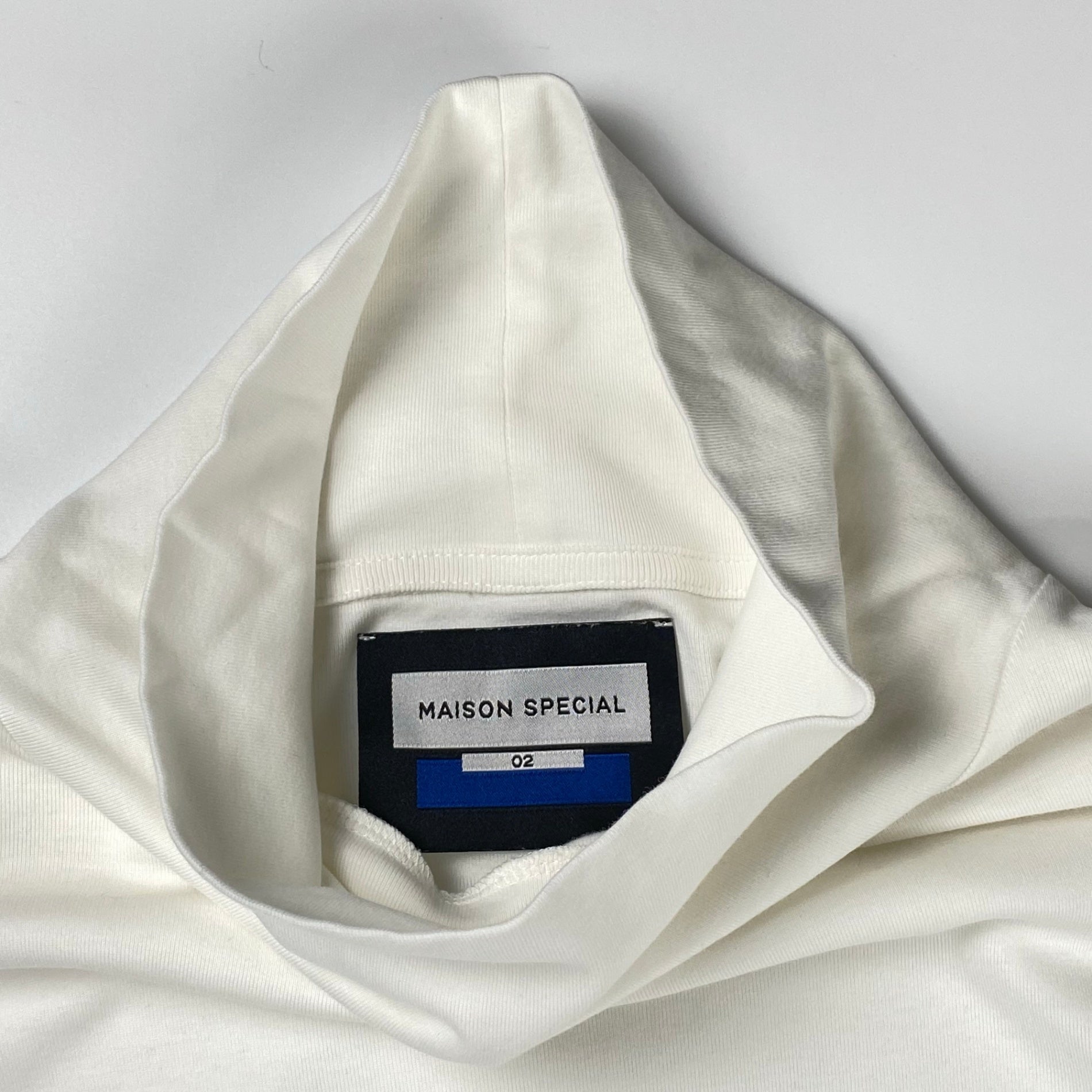 MAISON SPECIAL メゾンスぺシャル / ハイネック Tシャツ カットソー 長袖 SIZE：02(L程度)