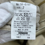 OMNIGOD / ウエポン ２タックトラウザー 参考定価：15,000+tax SIZE:2