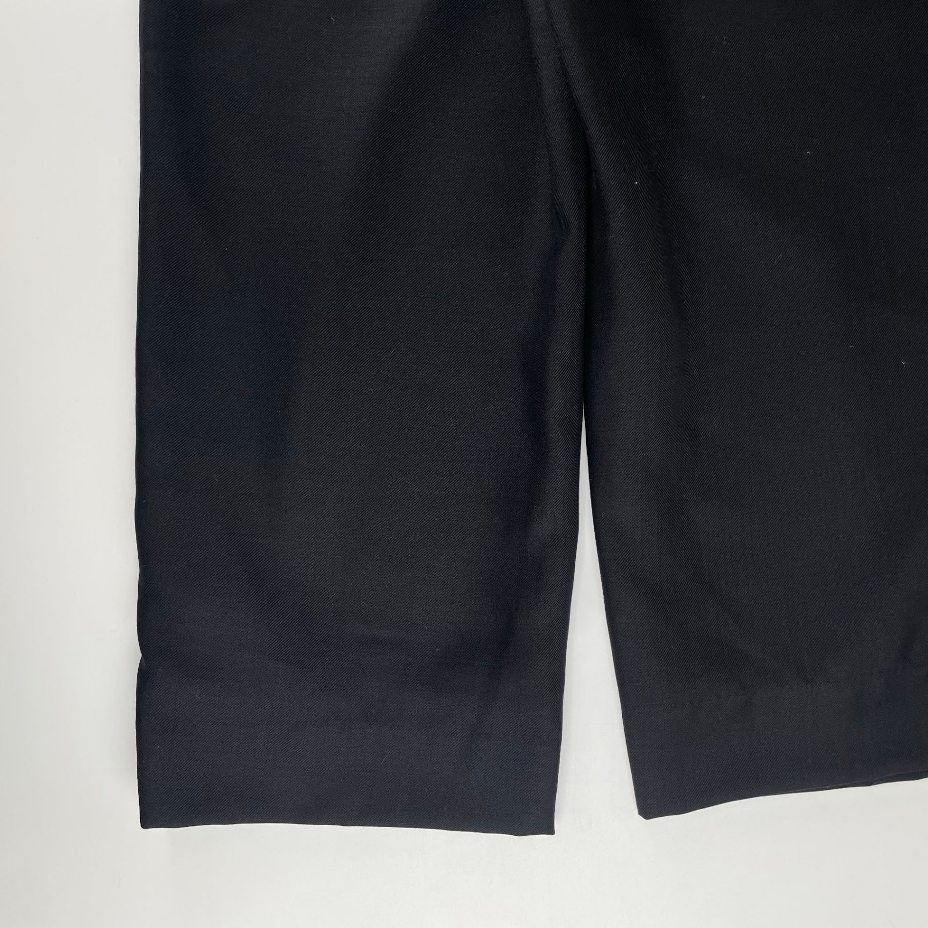 Ballsey ボールジー / ライトカルゼ ストレートパンツ ブラック 未使用品 参考定価：17,000+tax SIZE:34