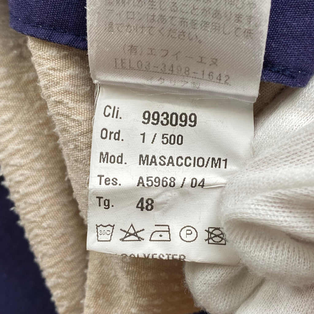 giabsarchivio ジャブスアルキヴィオ / MASACCIO コーデュロイスラックス 参考定価：35,000程度 SIZE：48