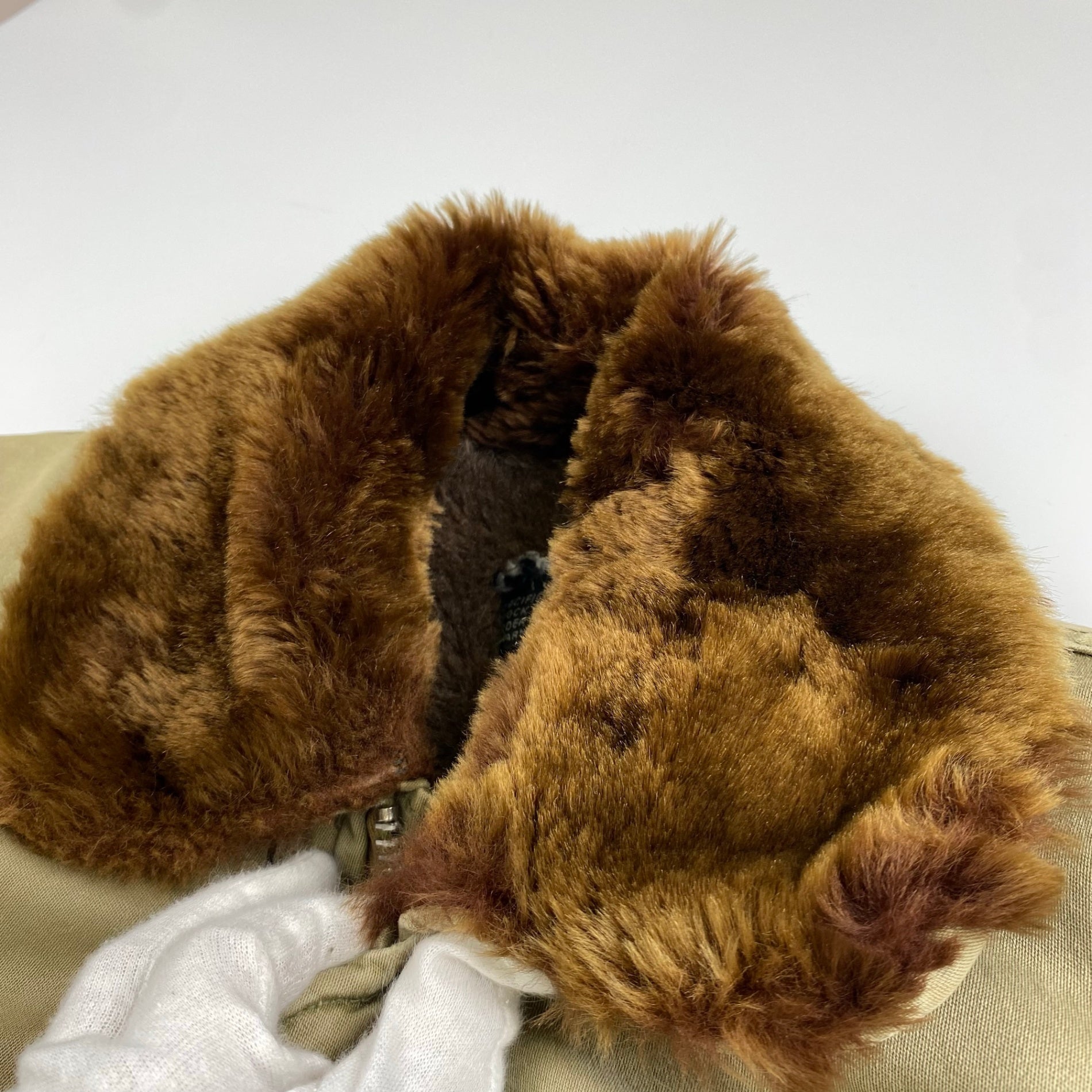 最初期 40s US ARMY USAAF / B-15初期型 フライトジャケット 官給品 SIZE：S程度