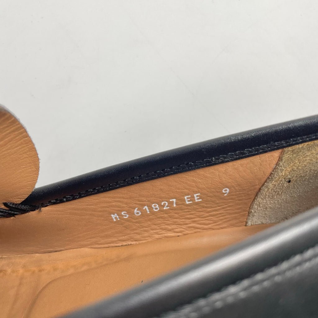 SALVATORE FERRAGAMO サルバトーレ フェラガモ / ガンチーニローファー ブラック 参考定価：70,000程度 SIZE:9(27cm程度)