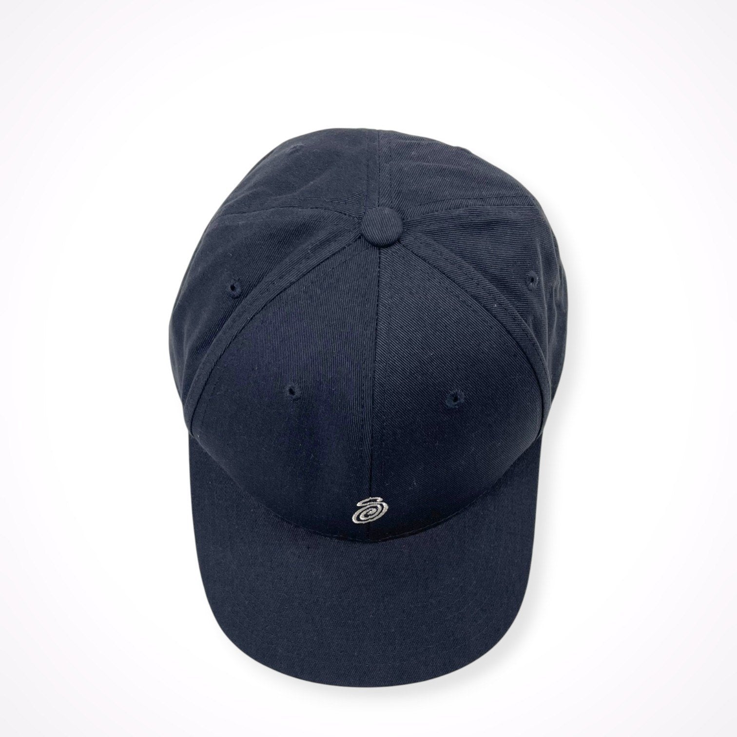 stussy / Swirly S Low Pro Cap Sロゴキャップ ネイビー