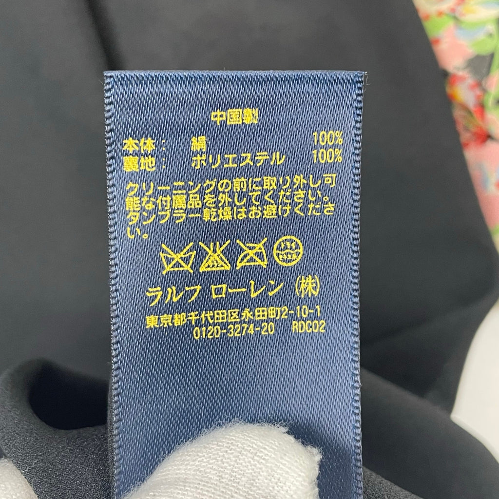 POLO Ralph Lauren / マルベリーシルクワンピース 参考定価：75,000程度 SIZE:6